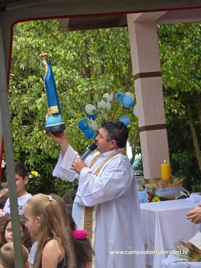 Rio Bonito do IguaÃ§u - Festa N.S. Aparecida atraÃ­ FiÃ©is em Barra Mansa do IguaÃ§u